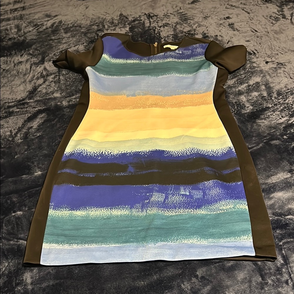 Colorful Striped Dress